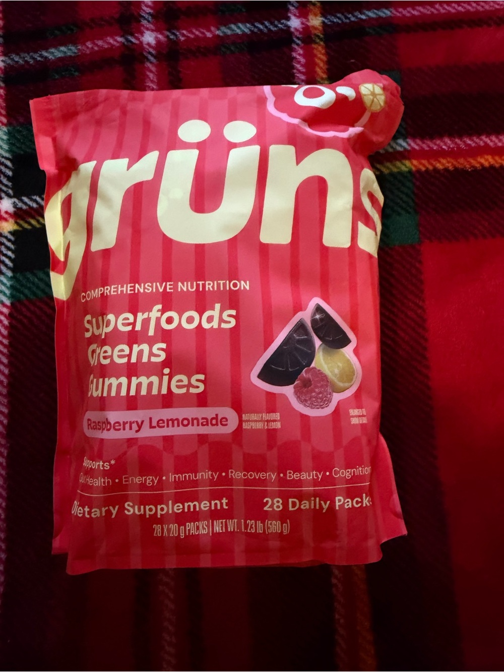 Gruns Raspberry Lemonade 28pk LIMITED EDITION!